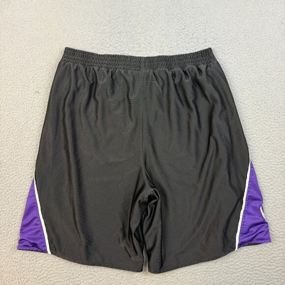 NIKE Toronto Raptors Vtg Basketball Shorts Extra Large Purple Black Reversible - Picture 3 of 11